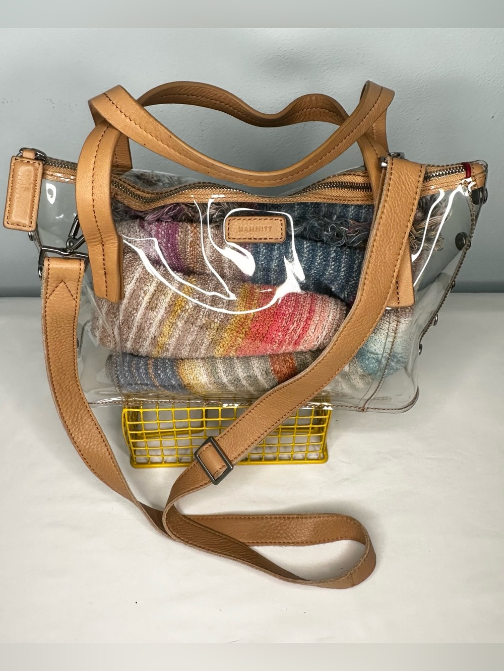 Hammitt Addie Medium Clear Tote Crossbody